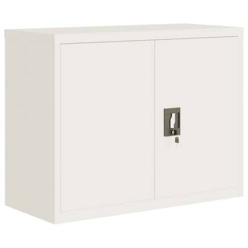 Ormarić za spise bijeli 90 x 40 x 70 cm čelični - Bijela 90 x 40 x 70 cm 1 Cijena