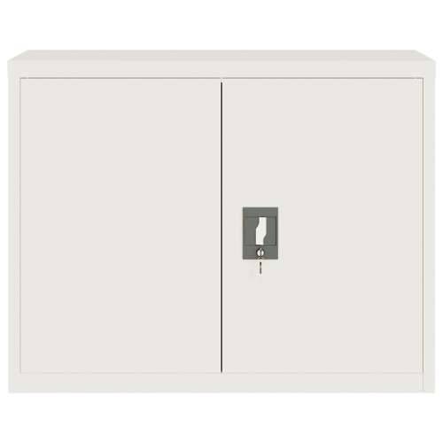 Ormarić za spise bijeli 90 x 40 x 70 cm čelični - Bijela 90 x 40 x 70 cm 1 Cijena