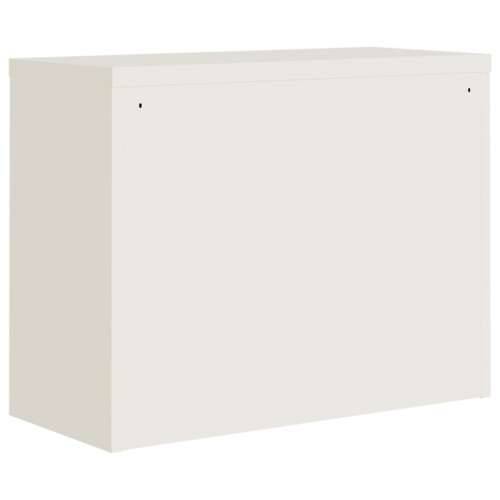 Ormarić za spise bijeli 90 x 40 x 70 cm čelični - Bijela 90 x 40 x 70 cm 1 Cijena
