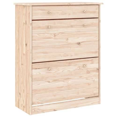 Ormarić za cipele ALTA 77 x 35 x 73 cm od masivne borovine - Prirodna 1 Cijena