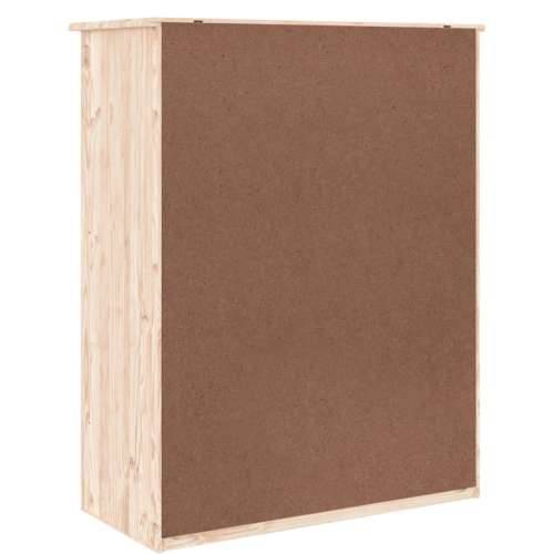 Ormarić za cipele ALTA 77 x 35 x 73 cm od masivne borovine - Prirodna 1 Cijena