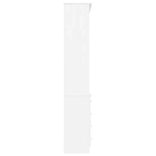 Regal za knjige s ladicama ALTA bijeli 77x35x186,5 cm borovina - Bijela 1 Cijena