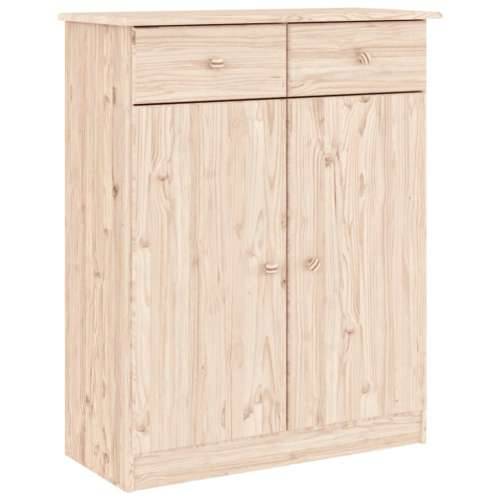 Ormarić za cipele ALTA 77 x 35 x 96 cm od masivne borovine - Prirodna 1 Cijena