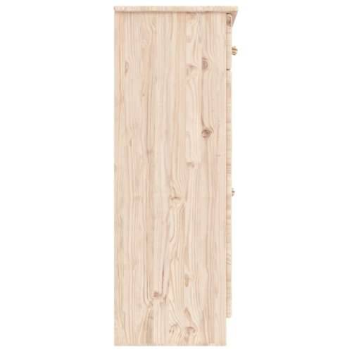 Ormarić za cipele ALTA 77 x 35 x 96 cm od masivne borovine - Prirodna 1 Cijena