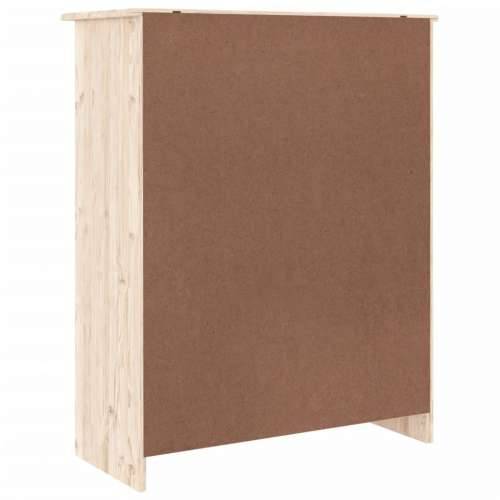 Ormarić za cipele ALTA 77 x 35 x 96 cm od masivne borovine - Prirodna 1 Cijena