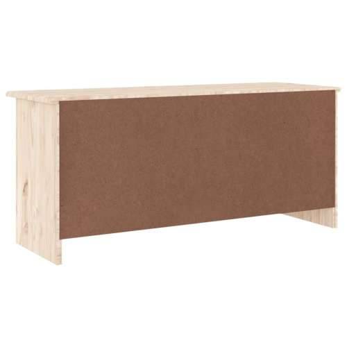 Klupa za cipele ALTA 100 x 35 x 45 cm od masivne borovine - Prirodna Cijena