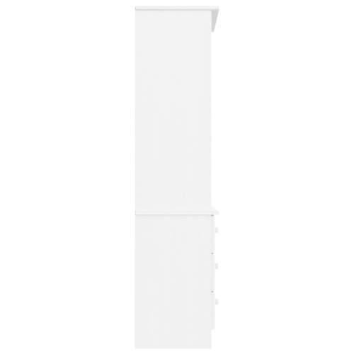 Regal za knjige s ladicama ALTA bijeli 60x35x142 cm od borovine - Bijela 1 Cijena