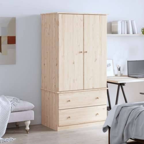 Ormar ALTA 90 x 55 x 170 cm od masivne borovine - Prirodna 1 Cijena