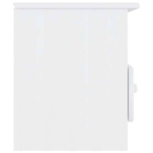 TV ormarić s ladicama ALTA bijeli 100x35x41 cm masivna borovina - Bijela 1 Cijena