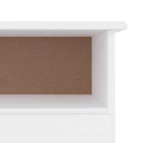 TV ormarić s ladicama ALTA bijeli 100x35x41 cm masivna borovina - Bijela 1 Cijena