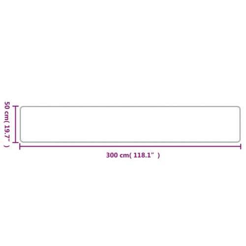Tepih-staza s izgledom sisala antracit 50 x 300 cm - Antracit 50 x 300 cm Cijena