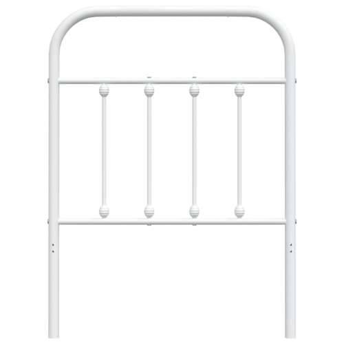 Metalno uzglavlje bijelo 75 cm - Bijela 75 cm 1 Cijena