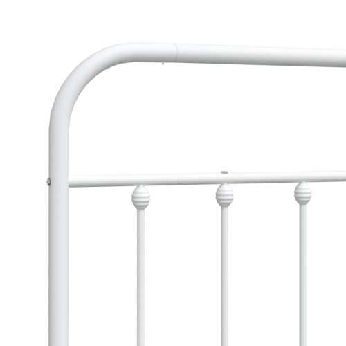 Metalno uzglavlje bijelo 75 cm - Bijela 75 cm 1 Cijena