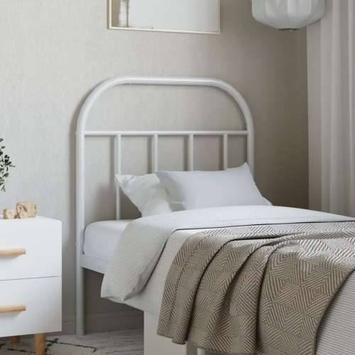 Metalno uzglavlje bijelo 75 cm - Bijela 75 cm 1 Cijena