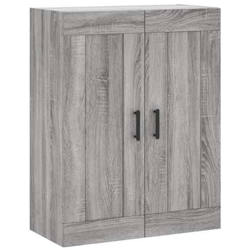 Visoka komoda siva sonome 69,5x34x180 cm od konstruiranog drva - Sivi hrast sonoma 1 3 police Cijena