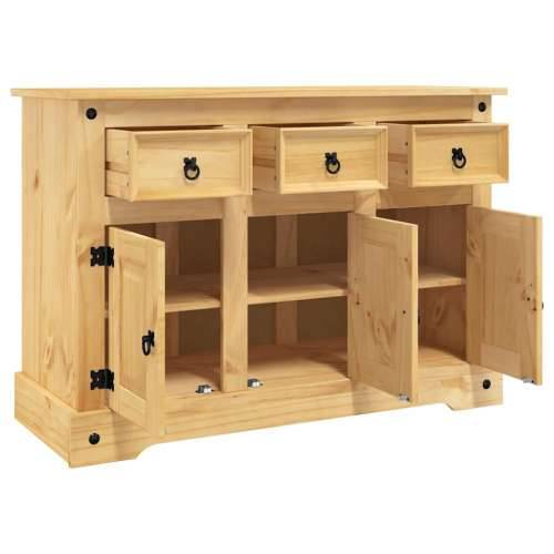 Komoda Corona smeđa 112x44x78 cm masivna borovina meksički stil Smeđa 1 Cijena