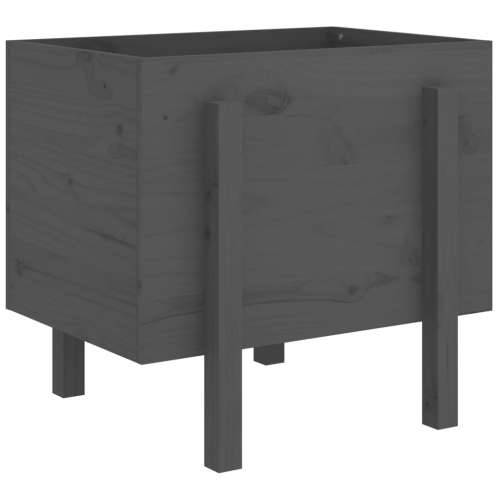 Vrtna sadilica siva 62 x 50 x 57 cm od masivne borovine Siva boja bora 62 x 50 x 57 cm 1 Cijena