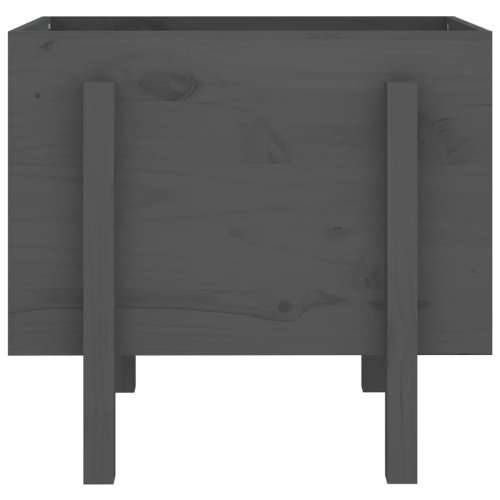 Vrtna sadilica siva 62 x 50 x 57 cm od masivne borovine Siva boja bora 62 x 50 x 57 cm 1 Cijena