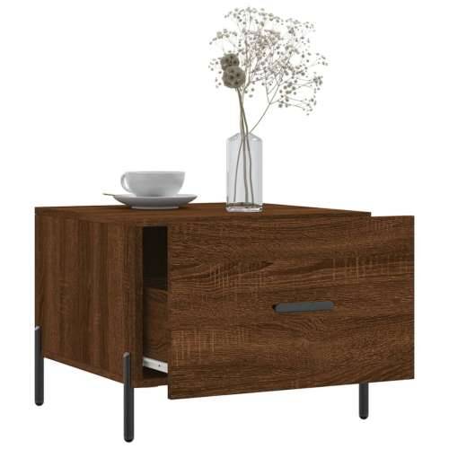 Stolići za kavu 2 kom boja hrasta 50x50x40 cm konstruirano drvo - Smeđi hrast 2 Cijena