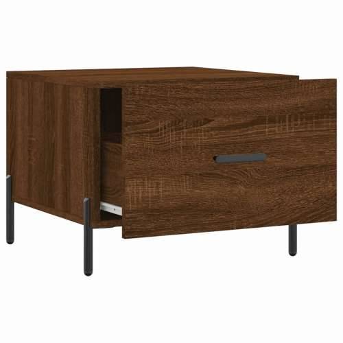 Stolići za kavu 2 kom boja hrasta 50x50x40 cm konstruirano drvo - Smeđi hrast 2 Cijena