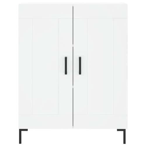 Komoda bijela 69,5x34x90 cm od konstruiranog drva - Bijela 1 Cijena