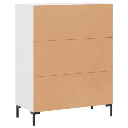 Komoda bijela 69,5x34x90 cm od konstruiranog drva - Bijela 1 Cijena