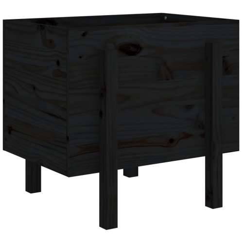 Vrtna sadilica crna 62 x 50 x 57 cm od masivne borovine - Crna boja bora 62 x 50 x 57 cm 1 Cijena