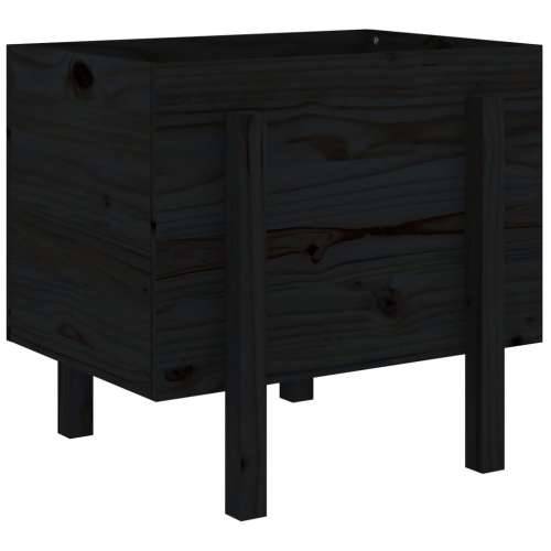 Vrtna sadilica crna 62 x 50 x 57 cm od masivne borovine - Crna boja bora 62 x 50 x 57 cm 1 Cijena