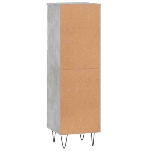 Kupaonski ormarić boja betona 30x30x100 cm konstruirano drvo - Beton siva 1 Cijena