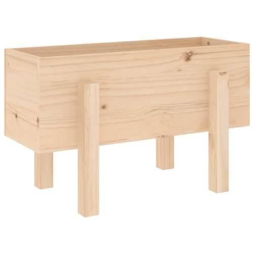 Vrtna sadilica 62 x 30 x 38 cm od masivne borovine - Prirodna boja bora 62 x 30 x 38 cm 1 Cijena