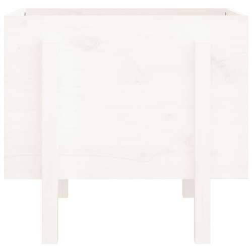 Vrtna sadilica bijela 62 x 50 x 57 cm od masivne borovine - Bijela boja bora 62 x 50 x 57 cm 1 Cijena