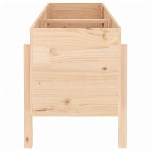 Povišena gredica - Vrtna gredica 160 x 50 x 57 cm od masivne borovine - Prirodna boja bora 160 x 50 x 57 cm 1 Cijena