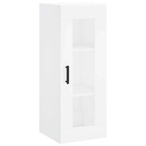 Visoka komoda bijeli 34,5x34x180 cm od konstruiranog drva - Bijela 1 1 vrata Cijena