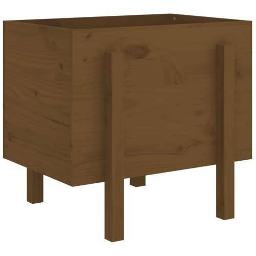 Vrtna sadilica boja meda 62 x 50 x 57 cm od masivne borovine - Smeđa boja bora 62 x 50 x 57 cm 1 Cijena