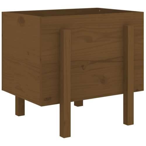 Vrtna sadilica boja meda 62 x 50 x 57 cm od masivne borovine - Smeđa boja bora 62 x 50 x 57 cm 1 Cijena