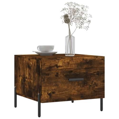 Stolići za kavu 2 kom boja hrasta 50x50x40 cm konstruirano drvo - Dimljeni hrast 2 Cijena