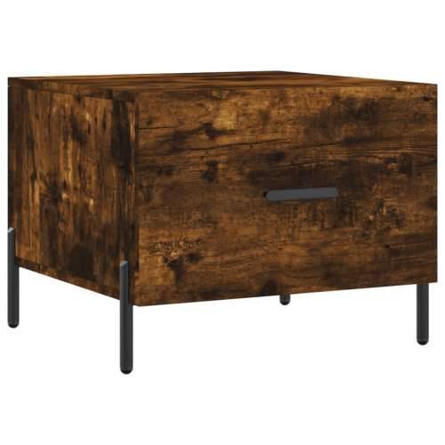 Stolići za kavu 2 kom boja hrasta 50x50x40 cm konstruirano drvo - Dimljeni hrast 2 Cijena