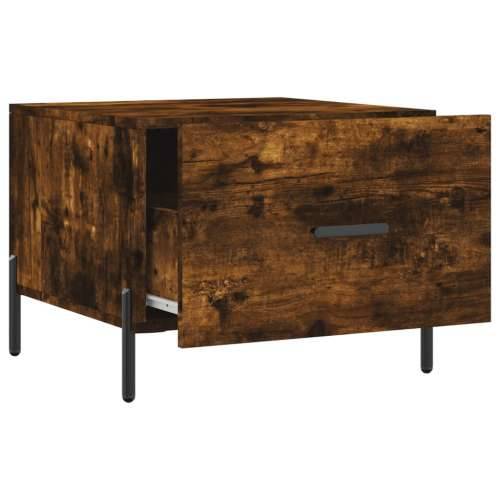 Stolići za kavu 2 kom boja hrasta 50x50x40 cm konstruirano drvo - Dimljeni hrast 2 Cijena