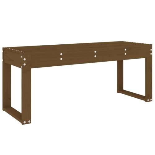 Vrtna klupa boja meda 110 x 38 x 45 cm od masivne borovine - Smeđa boja bora 110 x 38 x 45 cm 1 Cijena