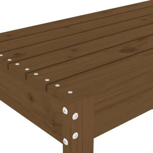 Vrtna klupa boja meda 110 x 38 x 45 cm od masivne borovine - Smeđa boja bora 110 x 38 x 45 cm 1 Cijena