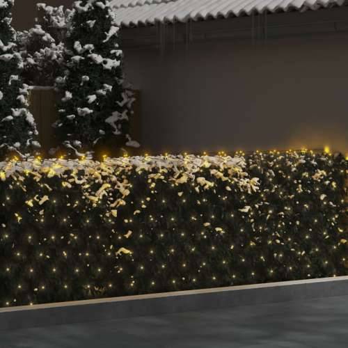 Božićna svjetlosna mreža topla bijela 4 x 4 m 544 LED Cijena