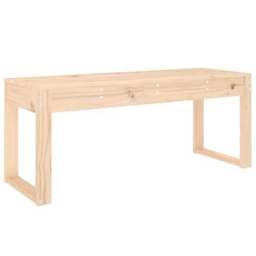 Vrtna klupa 110 x 38 x 45 cm od masivne borovine - Prirodna boja bora 110 x 38 x 45 cm 1 Cijena