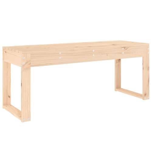 Vrtna klupa 110 x 38 x 45 cm od masivne borovine - Prirodna boja bora 110 x 38 x 45 cm 1 Cijena