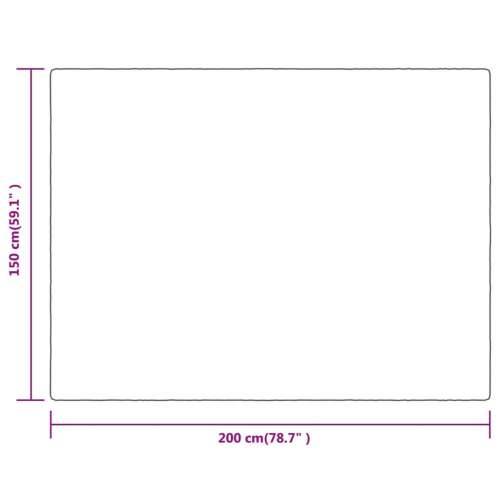Krem deka 150 x 200 cm poliesterska - Krema 150 x 200 cm 1 Cijena
