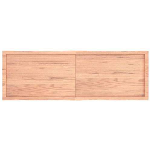 Stolna ploča svjetlosmeđa 160x50x(2-4) cm obrađena hrastovina - Svjetlosmeđa 160 x 50 x 4 cm 1 Cijena