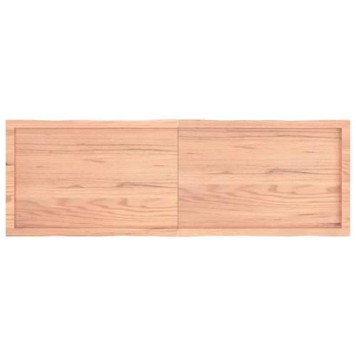Stolna ploča svjetlosmeđa 160x50x(2-4) cm obrađena hrastovina - Svjetlosmeđa 160 x 50 x 4 cm 1 Cijena