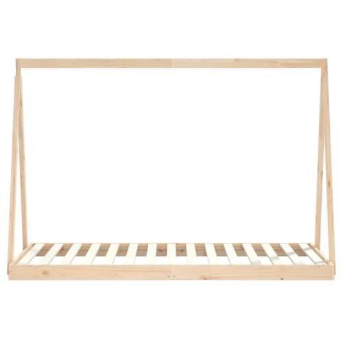 Okvir za dječji krevet 90 x 190 cm od masivne borovine - Prirodna 90 x 190 cm Cijena