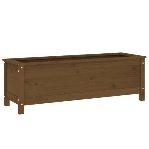 Povišena gredica - Vrtna gredica boja meda 119,5x40x39cm masivna borovina - Smeđa boja bora 119.5 x 40 x 39 cm 1 Cijena
