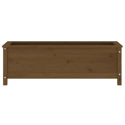 Povišena gredica - Vrtna gredica boja meda 119,5x40x39cm masivna borovina - Smeđa boja bora 119.5 x 40 x 39 cm 1 Cijena