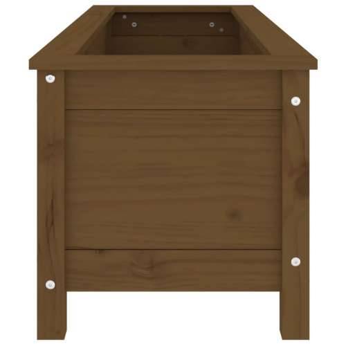 Povišena gredica - Vrtna gredica boja meda 119,5x40x39cm masivna borovina - Smeđa boja bora 119.5 x 40 x 39 cm 1 Cijena